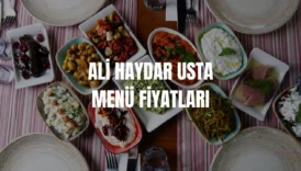 Ali Haydar Usta menü fiyatları
