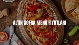 Altın Sofra menü fiyatları