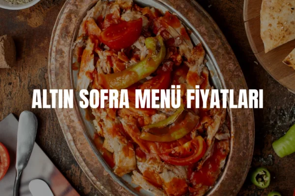 Altın Sofra menü fiyatları