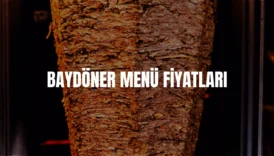 Baydöner menü fiyatları