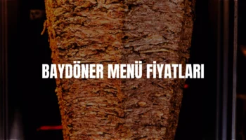Baydöner menü fiyatları