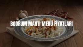 Bodrum Mantı menü fiyatları