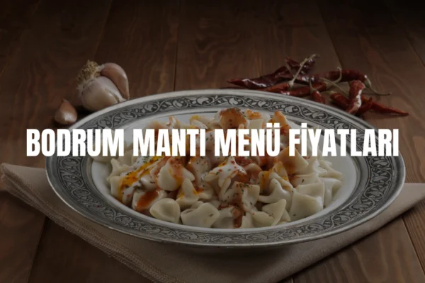 Bodrum Mantı menü fiyatları