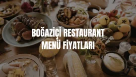 Boğaziçi Restaurant menü fiyatları