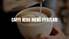 Caffe Nero menü fiyatları