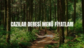 Cazılar Deresi menü fiyatları