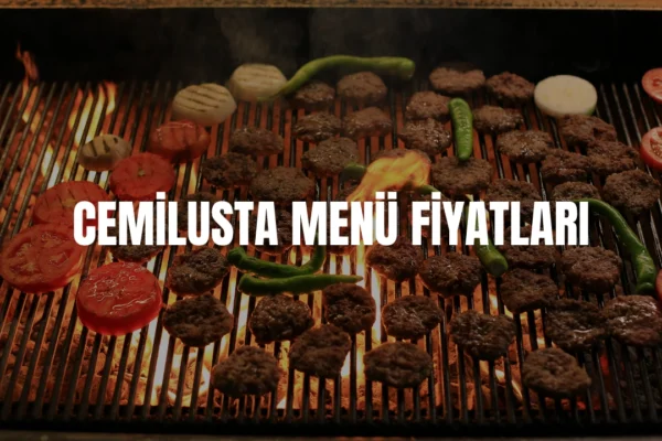 Cemil Usta menü fiyatları