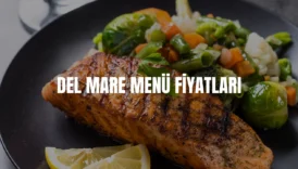 Del Mare menü fiyatları
