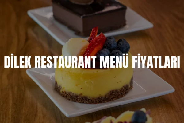 Dilek Restaurant menü fiyatları
