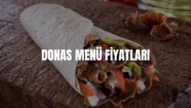 Donas menü fiyatları