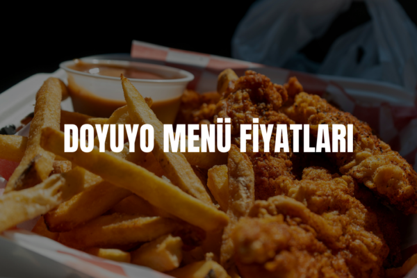 doyuyo menü fiyatları
