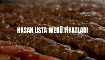 Hasan Usta menü fiyatları