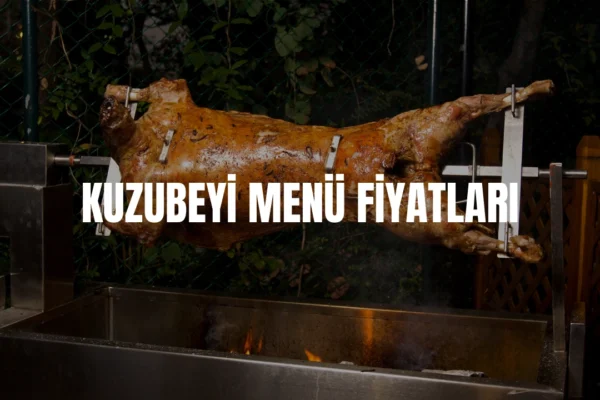 Kuzubeyi menü fiyatları