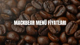 Mackbear menü fiyatları