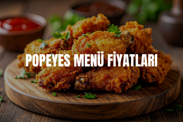 popeyes menü fiyatları