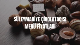Süleymaniye Çikolatacısı menü fiyatları